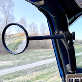 A-Pillar Side Mirror Set For 2024+ Jeep Wrangler JL & Gladiator - CMM Offroad