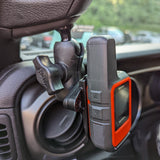 A-Pillar Ball Mount Solution for 2024+ Jeep Wrangler JL & Jeep Gladiator