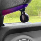 A-Pillar Ball Mount Solution for 2024+ Jeep Wrangler JL & Jeep Gladiator